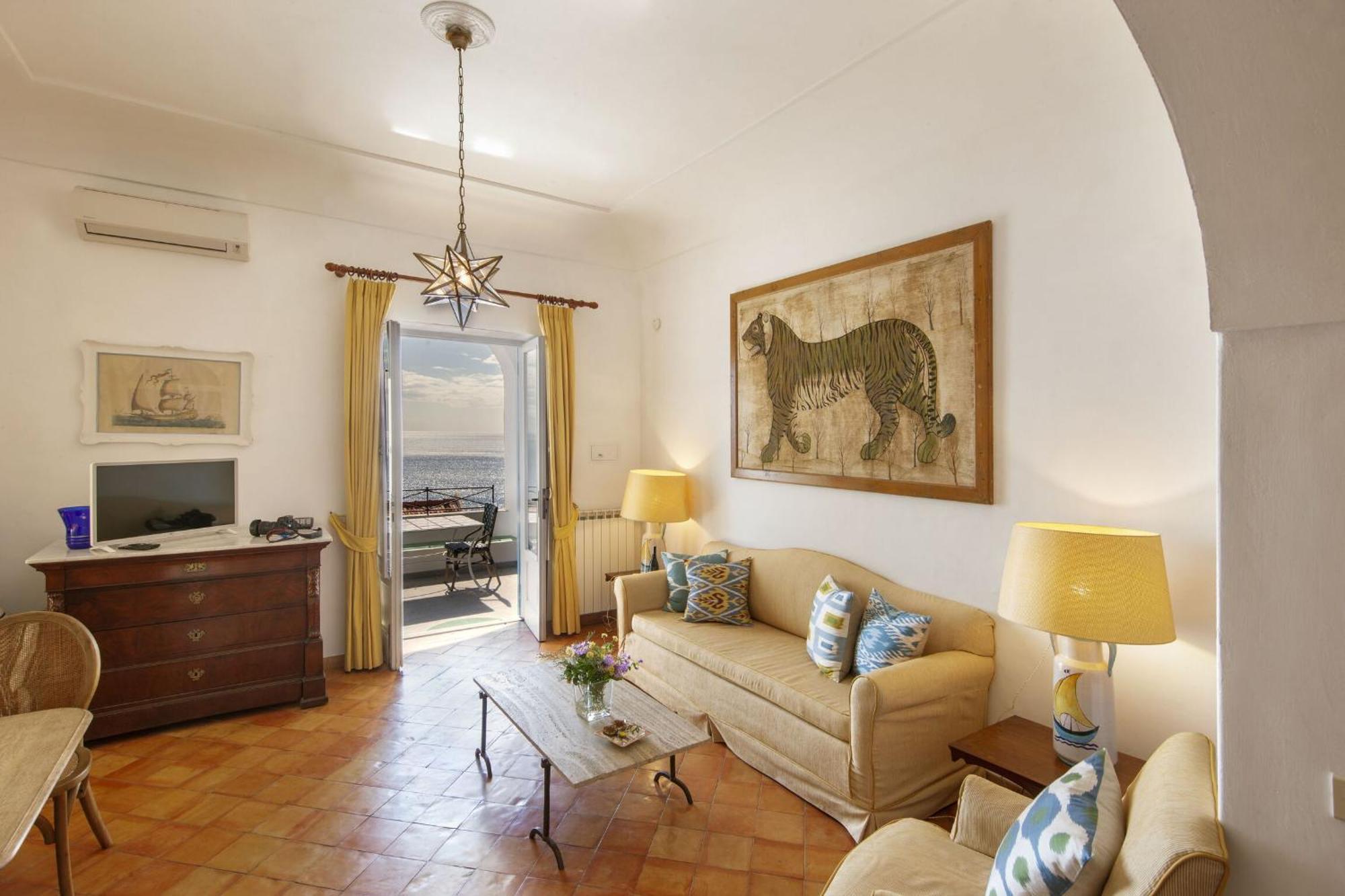 Torre Sponda - Casa Angelica, Private Beach 波西塔諾 外观 照片