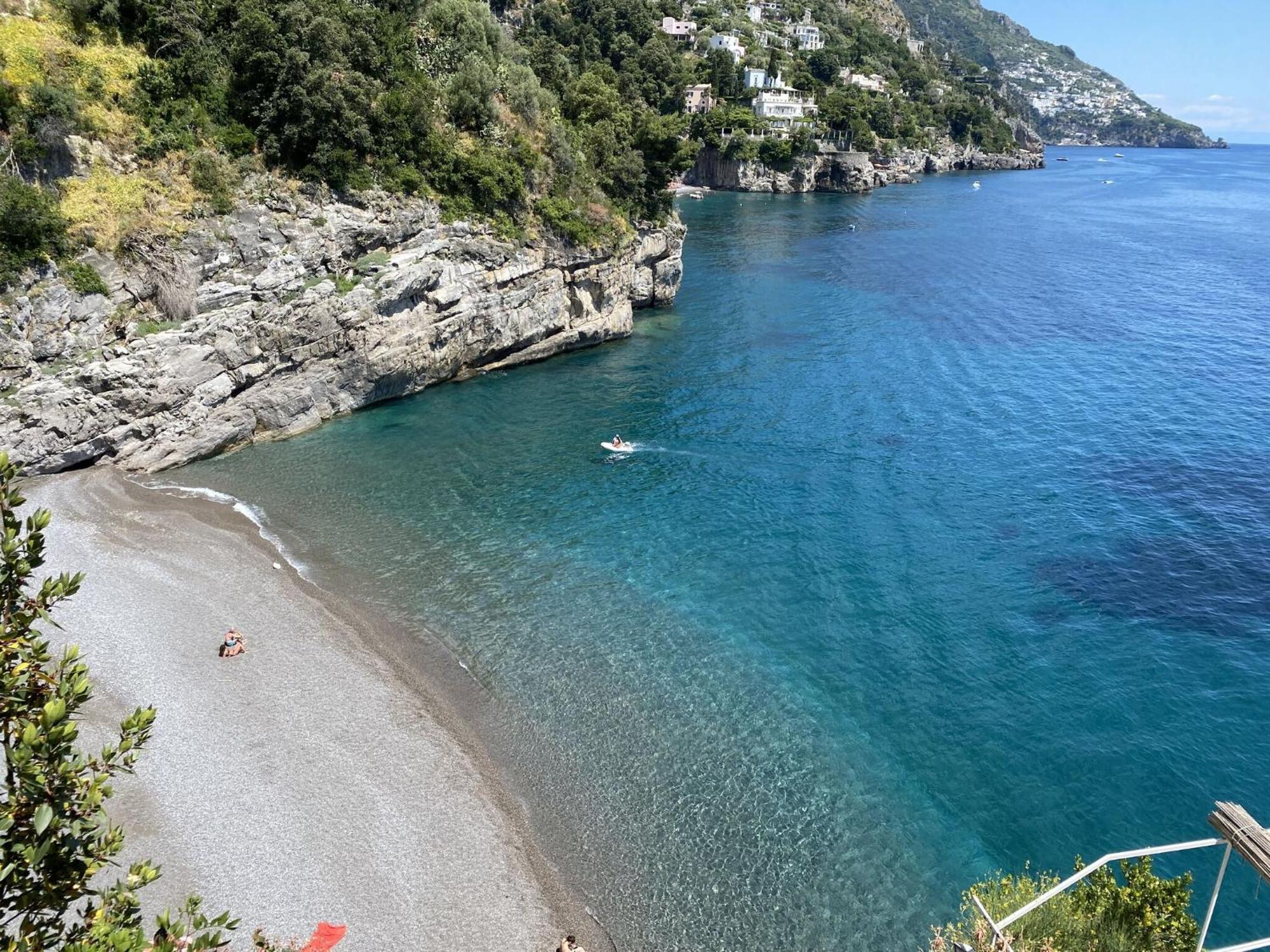 Torre Sponda - Casa Angelica, Private Beach 波西塔諾 外观 照片