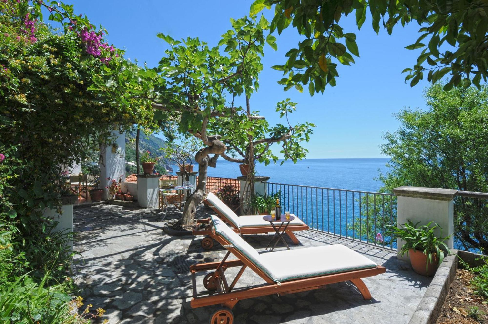 Torre Sponda - Casa Angelica, Private Beach 波西塔諾 外观 照片